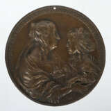 Medaille Frankreich, 1638, Bronze, averse Anna von… - фото 1