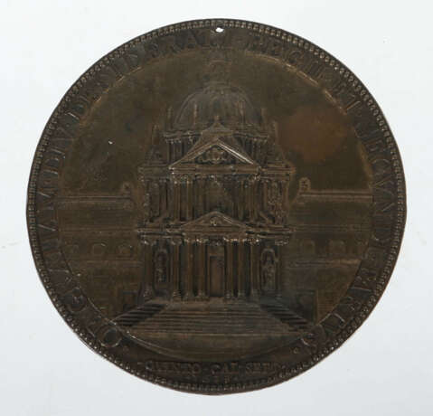 Medaille Frankreich, 1638, Bronze, averse Anna von… - фото 2