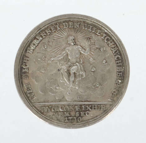 Medaille 1730, Silber, ca. 14,97 g, averse Seitenp… - photo 2
