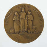 Medaille Frankreich, 1940, Bronze, averse Seitenpr… - фото 2