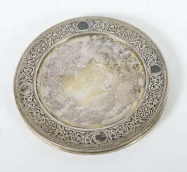 Untersetzer Moskau, 1878, Silber 84, ca. 210 g, ru…