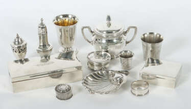 Konvolut Silber meist England, 19./20. Jh., Silber…