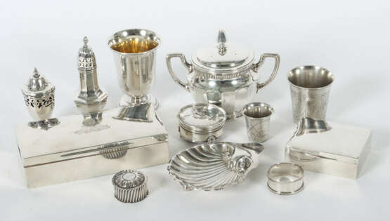 Konvolut Silber meist England, 19./20. Jh., Silber… - photo 1