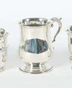 Silverware. Sammlung von 5 Henkelbechern Chester, London & She…