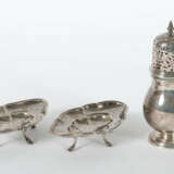 Zuckerstreuer & Paar Schälchen Goldsmiths & Silver… - фото 1