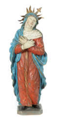 Bildschnitzer des 18./19. Jh. ''Trauernde Maria'',…