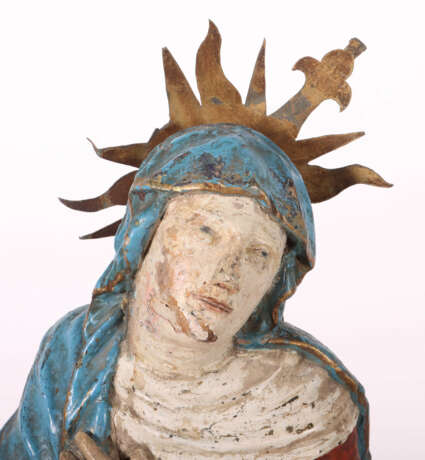 Bildschnitzer des 18./19. Jh. ''Trauernde Maria'',… - photo 2