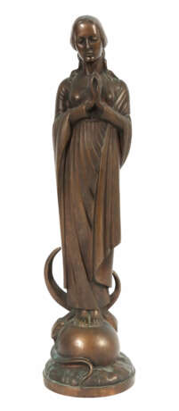 Bildhauer des 19./20. Jh. ''Maria Immaculata'', Br… - photo 1