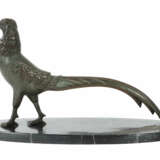 Bildhauer des 19./20. Jh. ''Fasan'', Bronze patini… - photo 1
