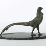 Bildhauer des 19./20. Jh. ''Fasan'', Bronze patini… - photo 2