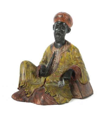 Bildhauer des 19./20. Jh. ''Orientale mit Pfeife''… - photo 1