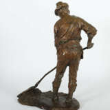 Bildhauer des 20. Jh. ''Bauer mit Dreschflegel'', … - photo 2