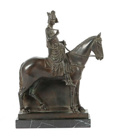 Bildhauer des 20. Jh. ''Bamberger Reiter'', Metall… - photo 1