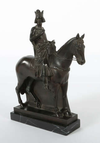 Bildhauer des 20. Jh. ''Bamberger Reiter'', Metall… - photo 2