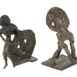 Bildhauer des 20. Jh. Paar Antropomorphe Figuren, … - photo 1