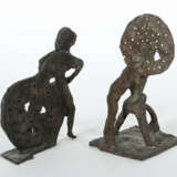 Bildhauer des 20. Jh. Paar Antropomorphe Figuren, … - photo 2