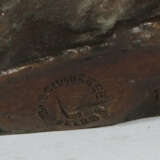 Bildhauer des 20. Jh. ''Gänsehirt'', Bronze patini… - photo 2