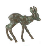 Bildhauer des 20. Jh. ''Reh'', Bronze patiniert, v… - photo 1