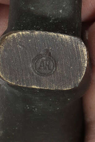 Bildhauer des 20. Jh. ''Seeotter'', Bronze patinie… - photo 2