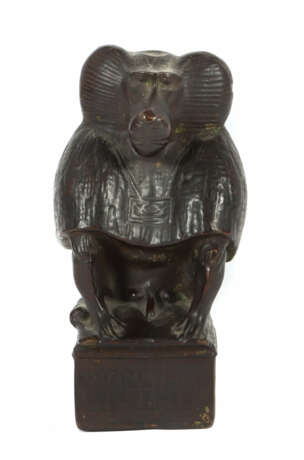 Bildhauer des 20. Jh. ''Pavian'', Bronze , patinie… - Foto 1