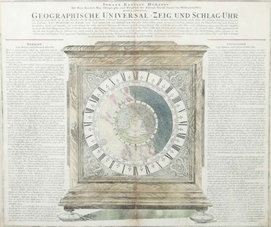 Homann, Johann Baptist Oberkammlach 1664 - 1724 Nü… - фото 1