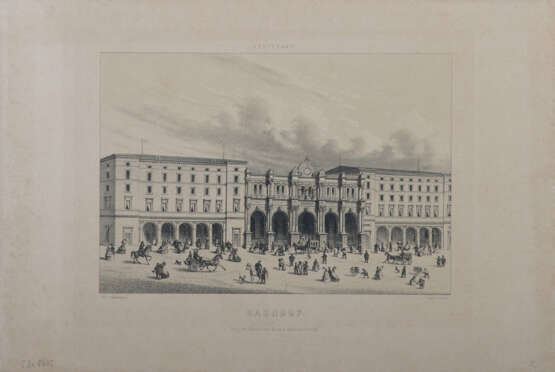 Küstner, Gottfried 1800 - 1864. ''Stuttgart, der A… - Foto 2