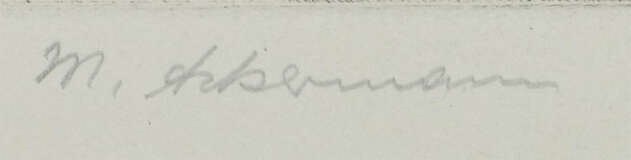 Ackermann, Max Berlin 1887 - 1975 Unterlengenhardt… - Foto 3