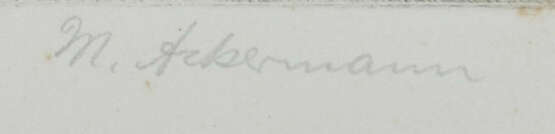 Ackermann, Max Berlin 1887 - 1975 Unterlengenhardt… - photo 3