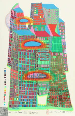 Hundertwasser, Friedensreich Wien 1928 - 2000 vor … - Foto 1