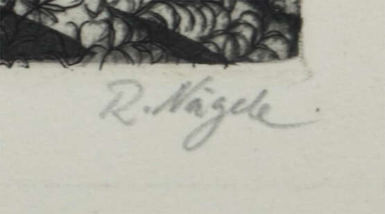 Nägele, Reinhold Murrhard 1884 - 1972 Stuttgart, w… - photo 3
