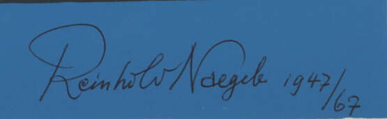 Nägele, Reinhold Murrhardt 1884 - 1972 Stuttgart, … - photo 3
