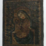 Maler des 14 Jh. (?) wohl Frankreich, ''Madonna mi… - photo 2