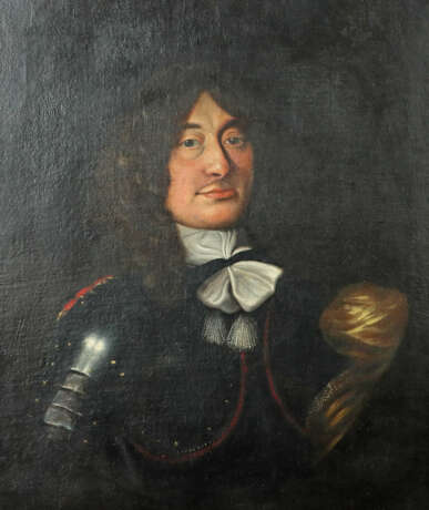 Maler des 17. Jh. ''Herrenportrait'', Halbbildnis … - photo 4