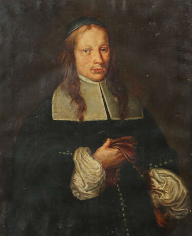 Maler des 17./18. Jh. ''Bildnis Ludwig David Mülle… - photo 1