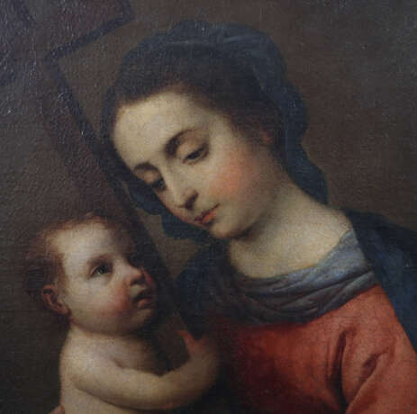Maler des 17./18. Jh. ''Maria mit Jesuskind'', das… - Foto 3