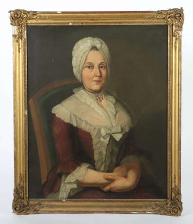 Maler des 18 Jh. ''Portrait des Ehepaares Stierlen… - Foto 2