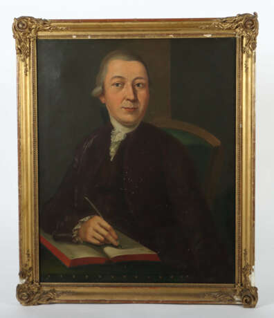 Maler des 18 Jh. ''Portrait des Ehepaares Stierlen… - Foto 4