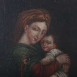 Kirchenmaler des 18. Jh. ''Madonna della seggiola'… - photo 3