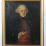 Maler des 18. Jh. ''Adeliger mit Buch'', en face-B… - photo 2