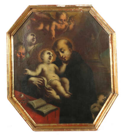Maler des 18./19. Jh. ''Hl. Antonius mit Jesuskind… - фото 1