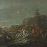 Maler des 18./19. Jh. ''Orientalische Jagdszene'',… - Foto 1