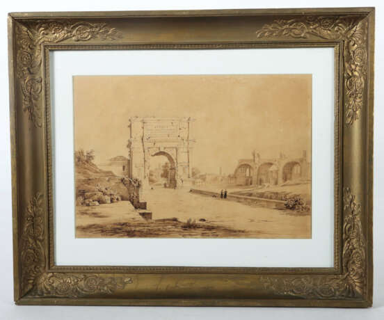 Frey, Johann Jakob (attr.) Basel 1813 - 1865 Frasc… - Foto 2