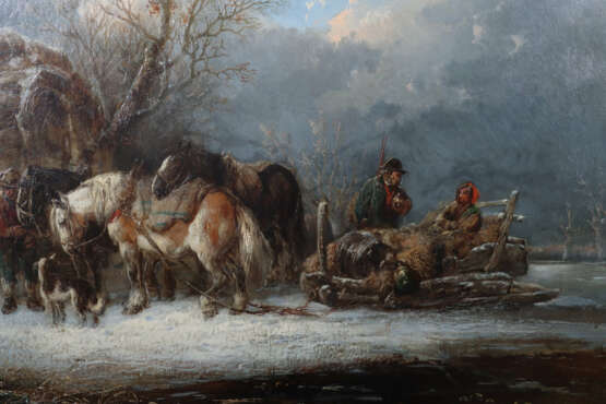Leeuw, Alexis de 1822 - 1900, belgischer Maler. ''… - Foto 4