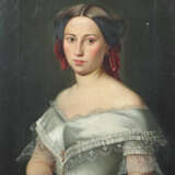 Zimmermann, A. Maler des 19. Jh.. ''Damenportrait'… - photo 1