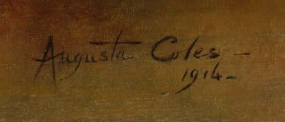 Coles, Augusta Malerin/Kopistin des 19./20. Jh.. '… - photo 3