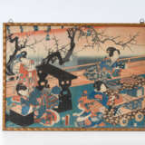 Kunisada, Utagawa: "Frühling". - фото 1