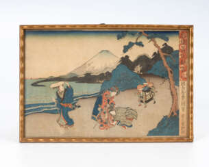 Kunisada, Utagawa: Farbholzschnitt.