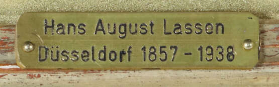 Lassen, Hans August Hadersleben 1857 - 1938 Rating… - photo 3