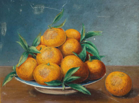 Maler des 19./20. Jh. ''Stillleben mit Orangen'', … - photo 1