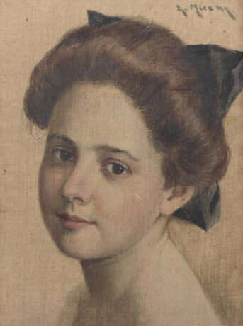 Miram, Lucie von Riga 1861- 1940 ?, Malerin. ''Por… - photo 1
